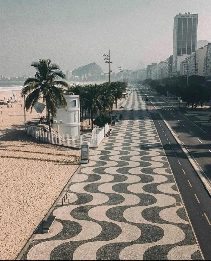 Flat Copacabana Pe Na Areia Rio de Janeiro Exterior foto