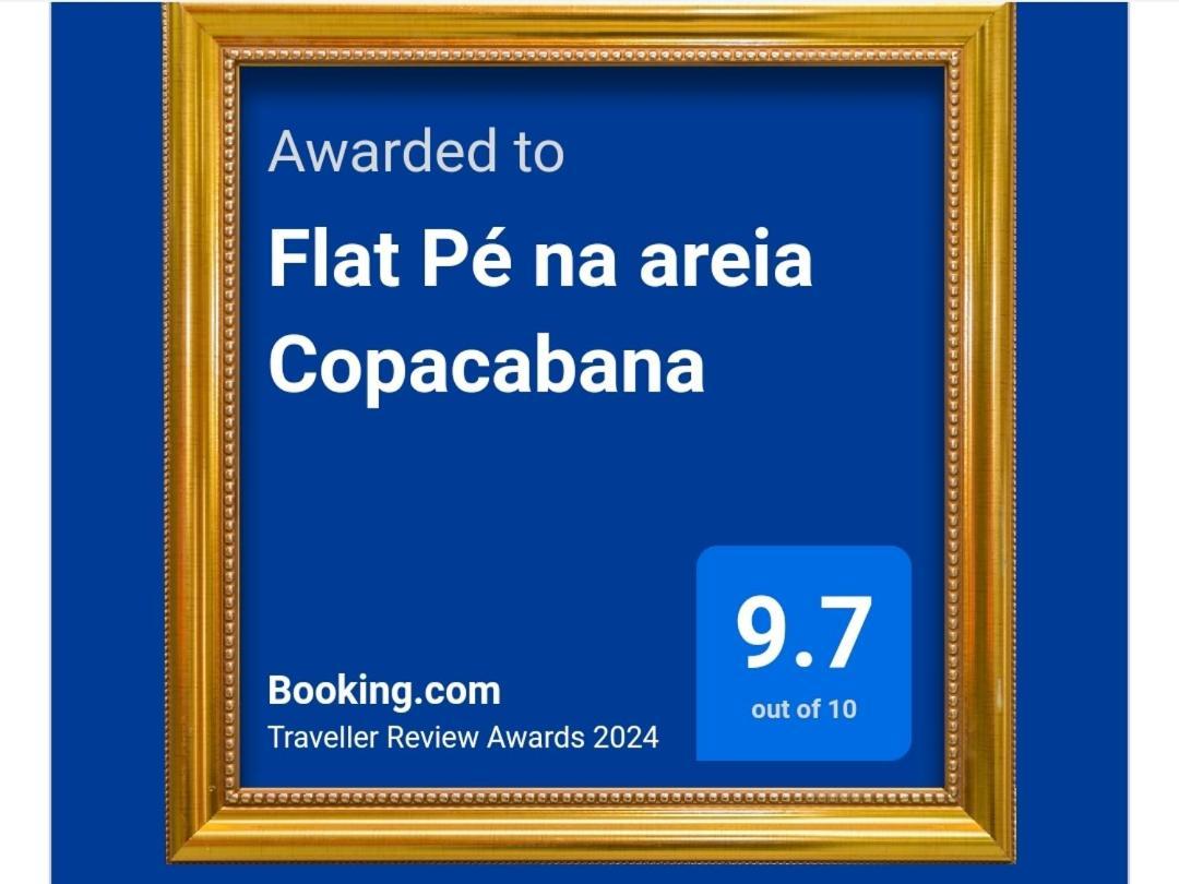 Flat Copacabana Pe Na Areia Rio de Janeiro Exterior foto