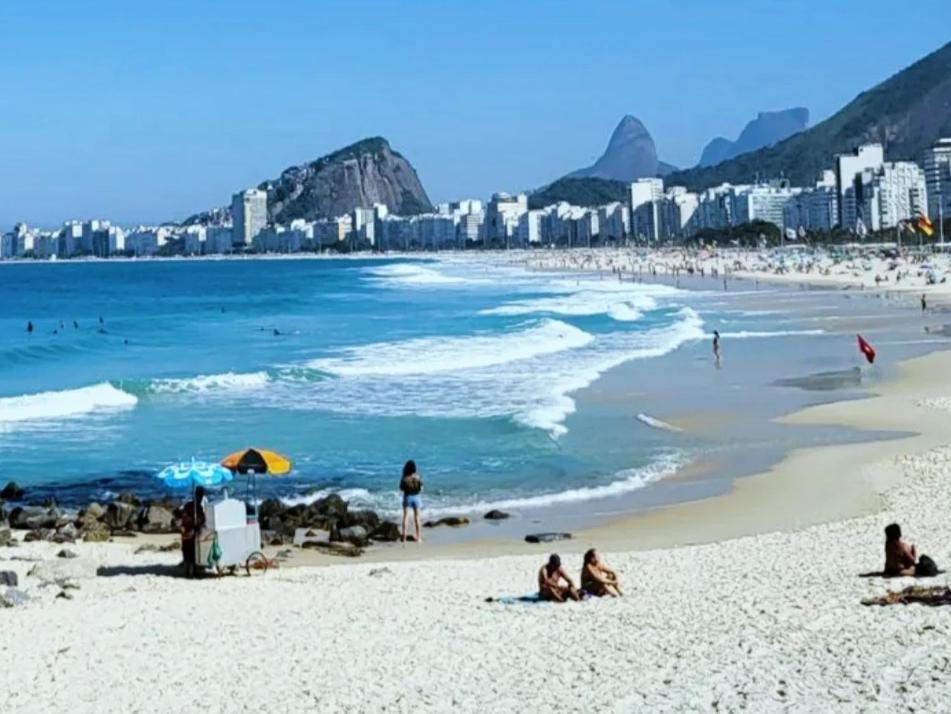 Flat Copacabana Pe Na Areia Rio de Janeiro Exterior foto