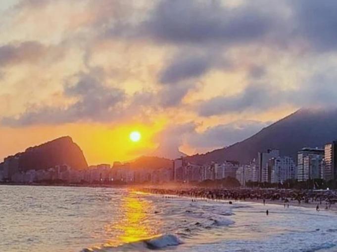 Flat Copacabana Pe Na Areia Rio de Janeiro Exterior foto