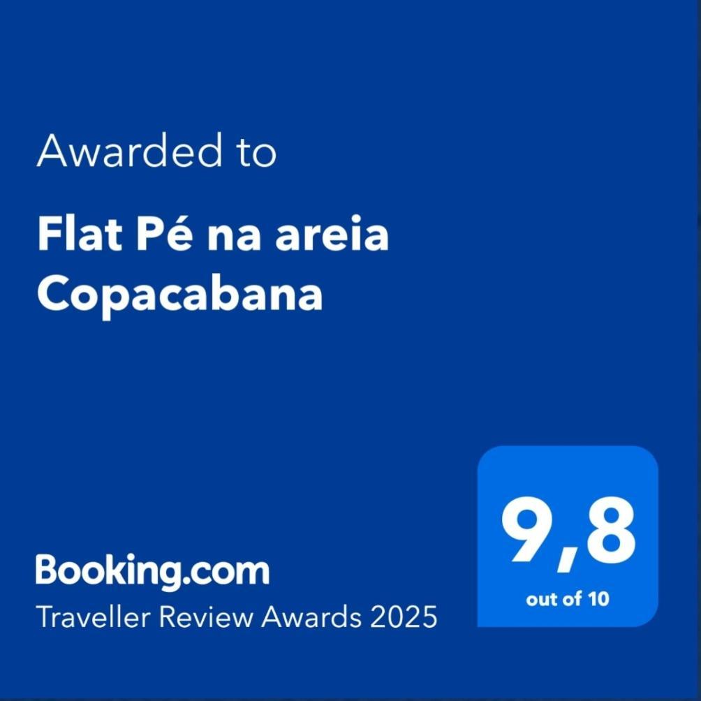 Flat Copacabana Pe Na Areia Rio de Janeiro Exterior foto